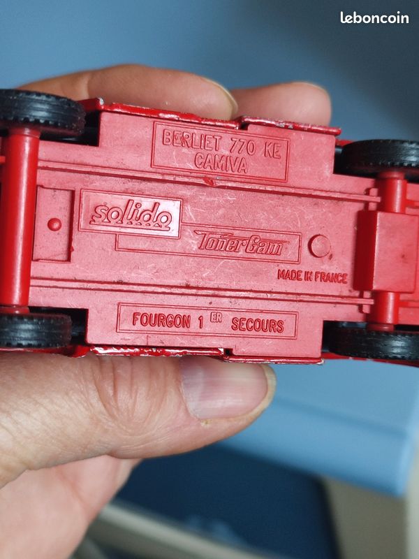 Véhicule pompiers collection solido (image 6)