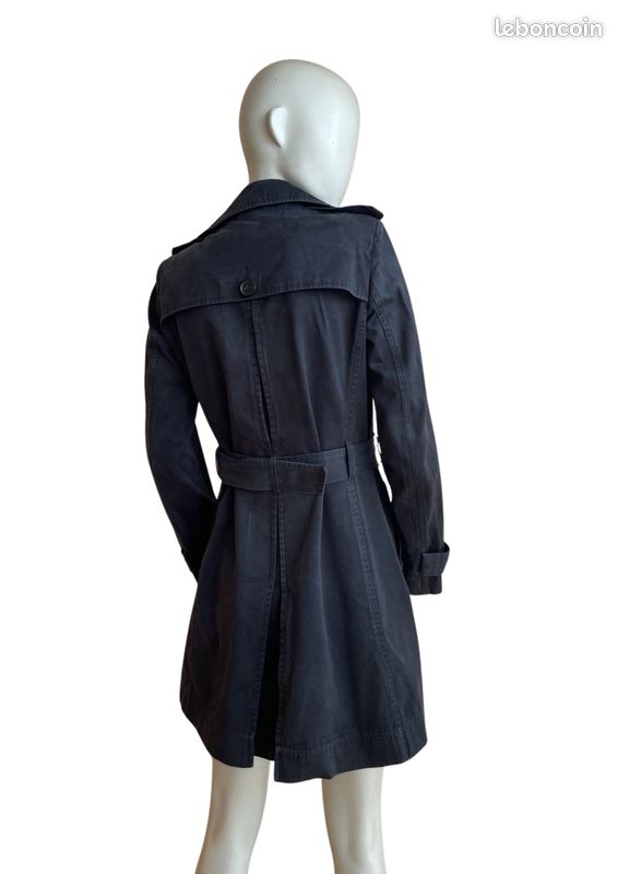🖤 Trench Comptoir des Cotonniers noir – intemporel & structuré ✨ (image 3)