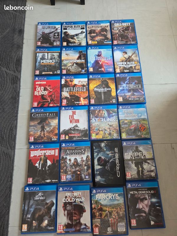 Jeux PlayStation 4 (image 1)
