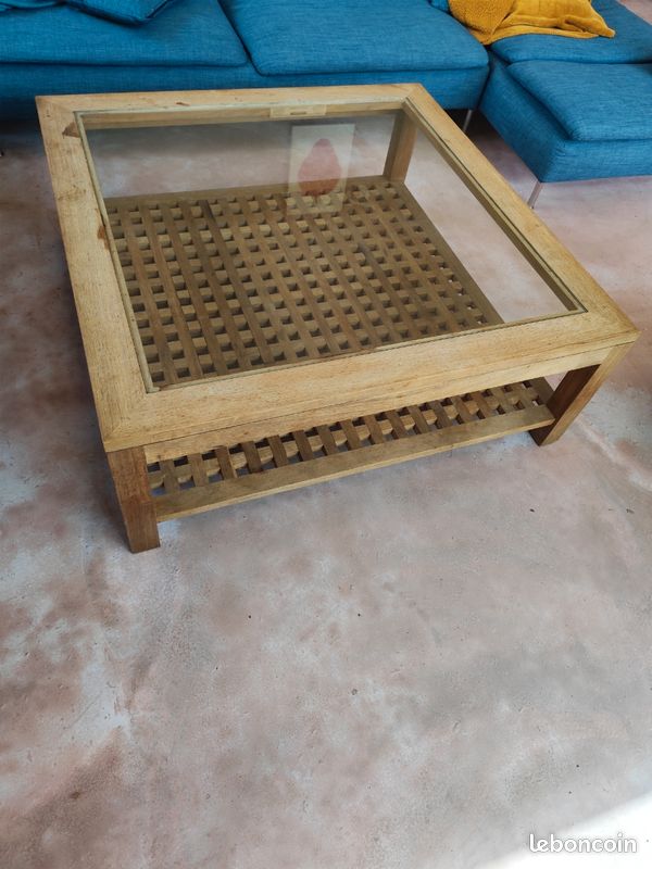 Table basse teck (image 2)