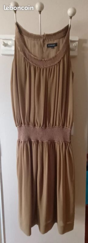 Robe Caroll kaki (image 1)