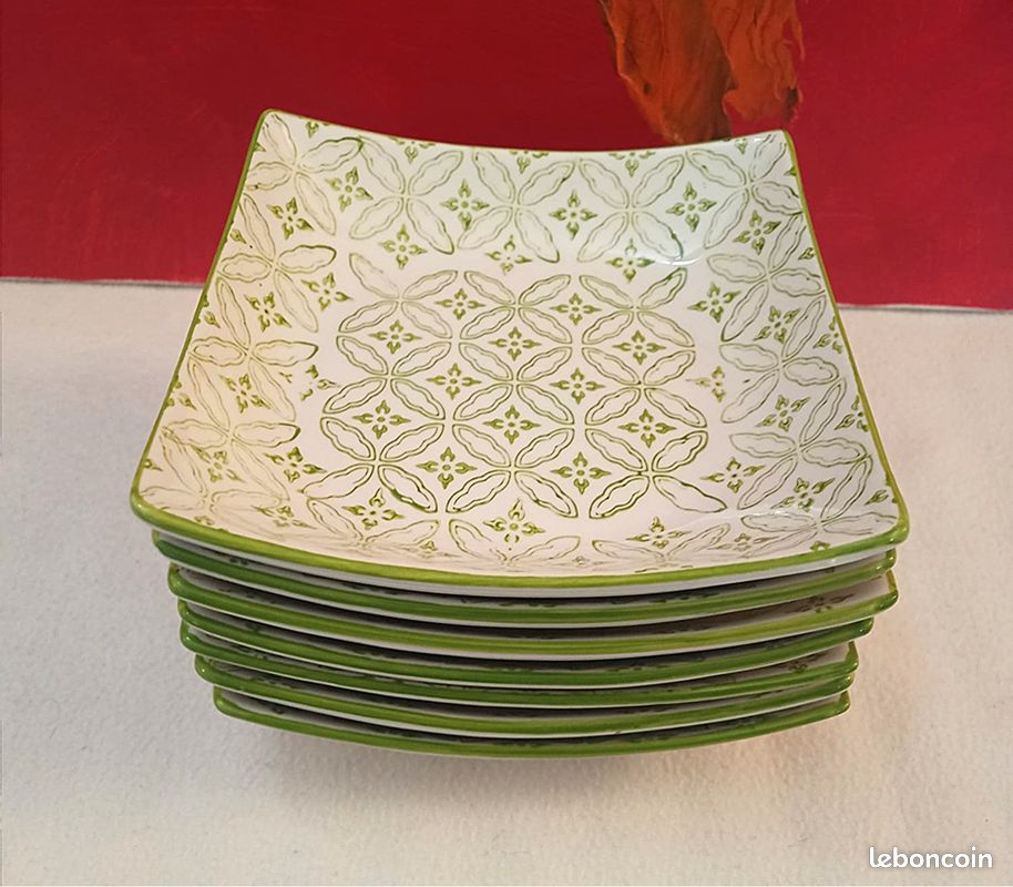 Assiettes creuses en céramique (image 2)