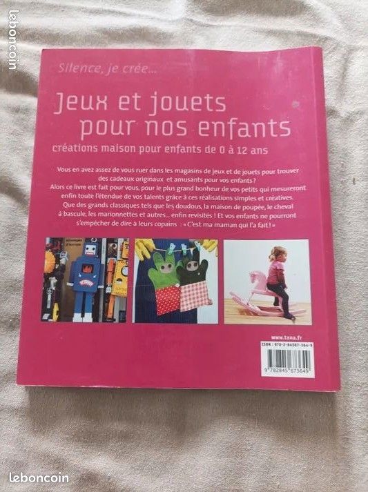 Livre Silence, je crée... Jeux et jouets pour nos enfants (image 3)