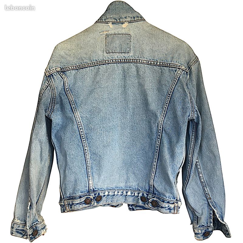 Veste Levi's Vintage 70511-04 Taille M – Bleu Denim, Style Jean, Parfait état