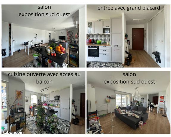 À vendre : Appartement rénové de 81 m² avec garage et cave – Proche lycée Mermoz