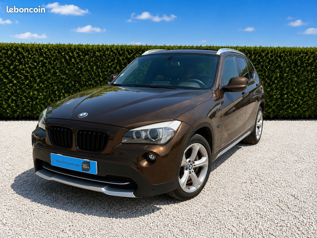 BMW X1 XDRIVE 20D 177ch BUSINESS -Toit ouvrant panoramique-2011-Garantie- (image 1)
