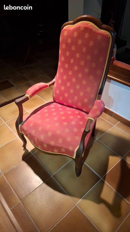 Fauteuil Voltaire ancien (image 1)