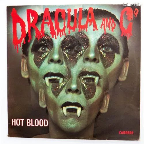Disque vinyl 33t HOT BLOOD dracula and co (image 1)