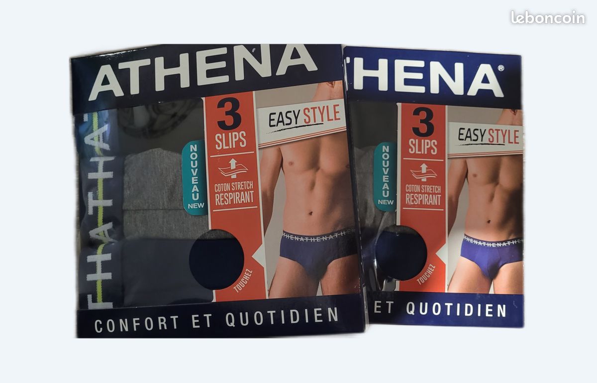 Lot de slips homme Athena Taille L Vêtements