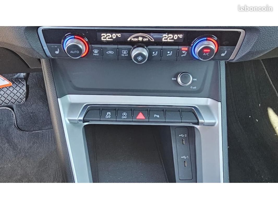 Audi Q3 35 TDI 150cv S-tronic + Camera de Recul + Sellerie Cuir + Sieges AV Chauff + Virtual Cockpit (image 9)