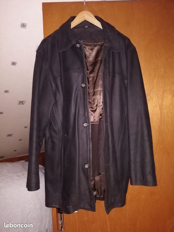Manteau en cuir (image 1)