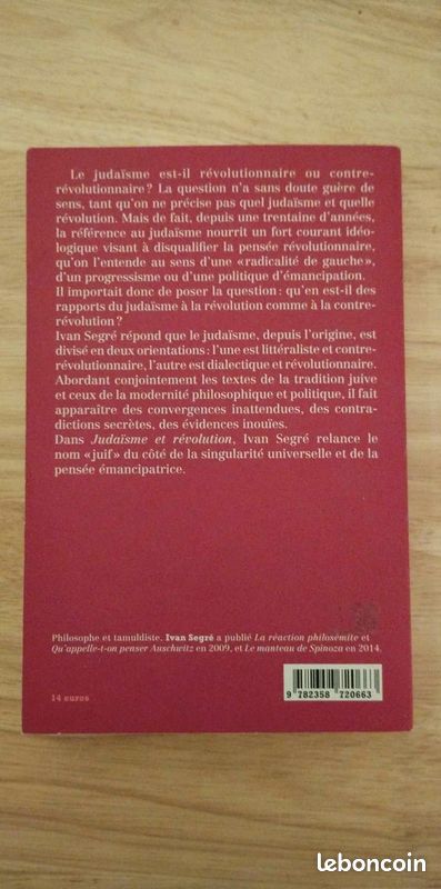 Judaïsme et révolution (Ivan Segré) (image 2)
