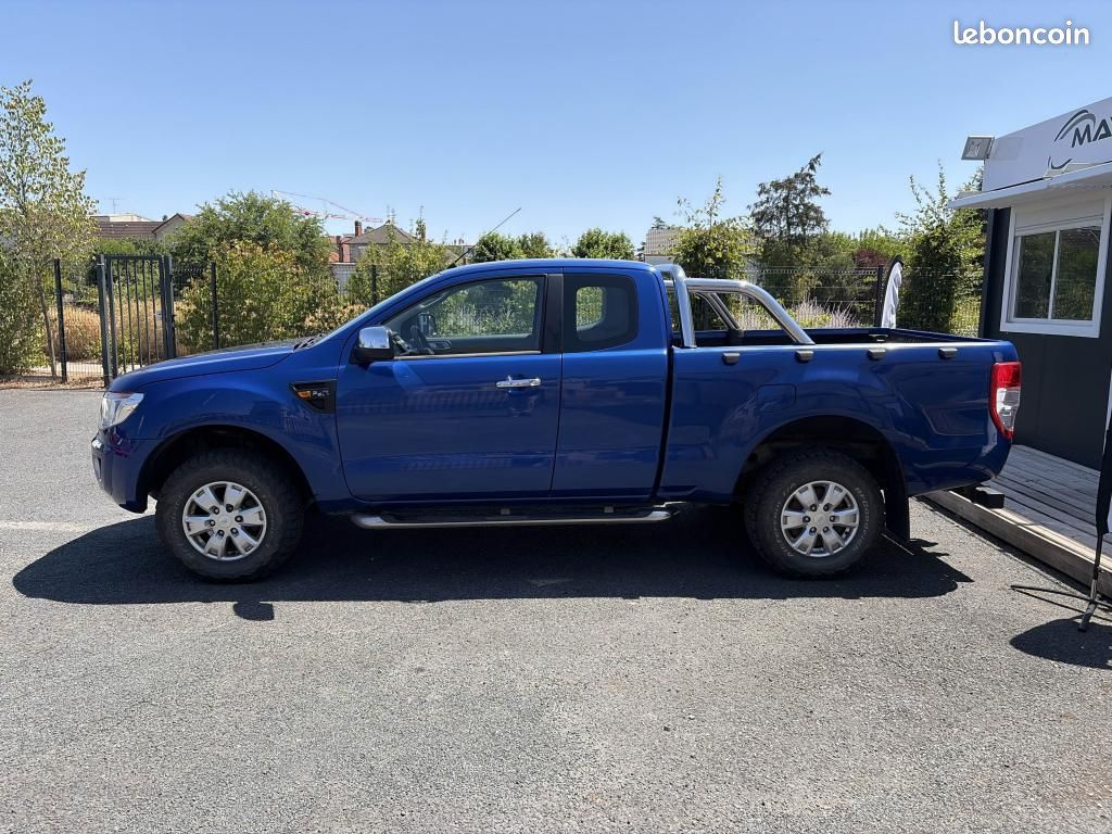 FORD RANGER 2.2 TDCi 150 cv SUPER CABINE XLT Sport / Attelage + moteur 35000 km (facture ford) (image 4)