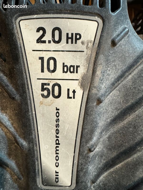 Compresseur Mecafer 50 litres (image 1)
