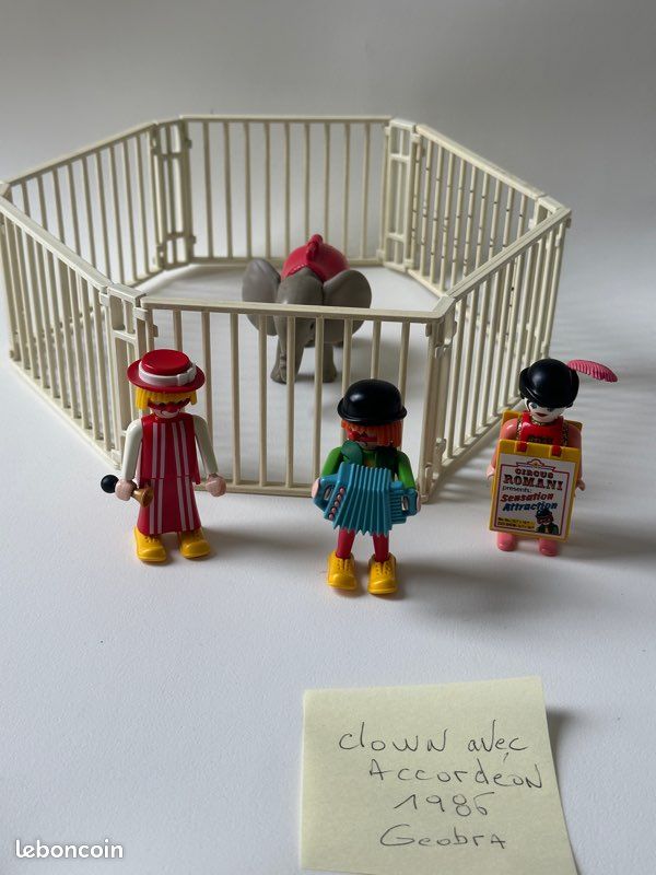 Lot De Playmobil Vintage – Igloo Et Cirque – Occasion