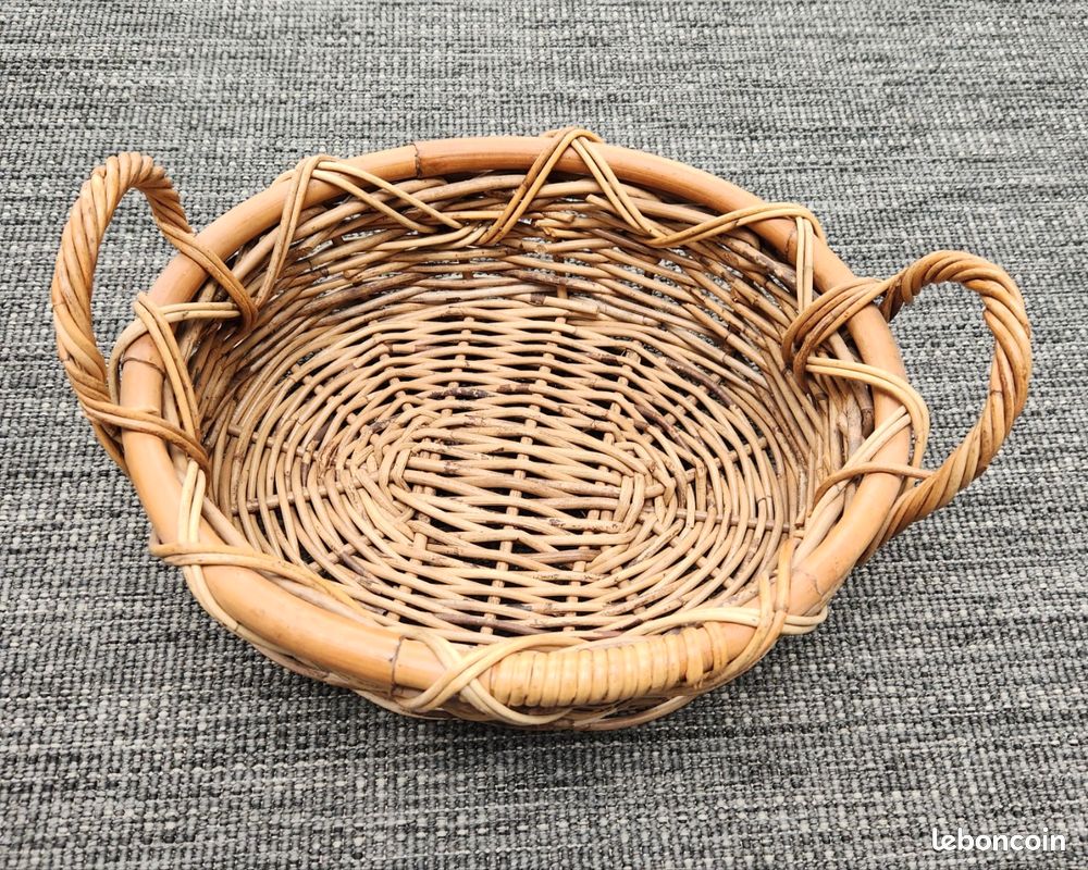 Panier porte plante en rotin | Coucou Retro Panier porte plante en rotin | Coucou Retro