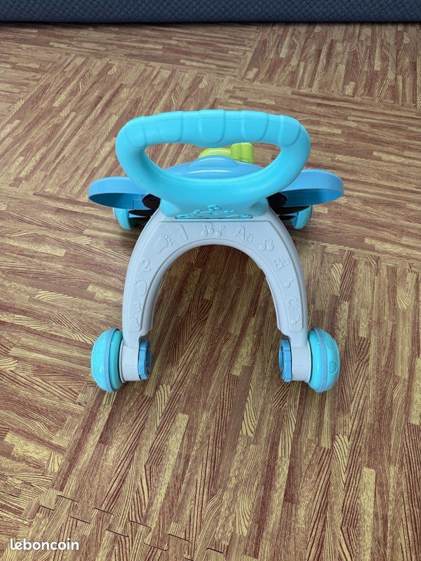 Chariot De Jeu Pour Enfants – Jouet Extérieur Super Pratique Et Amusant, Bleu