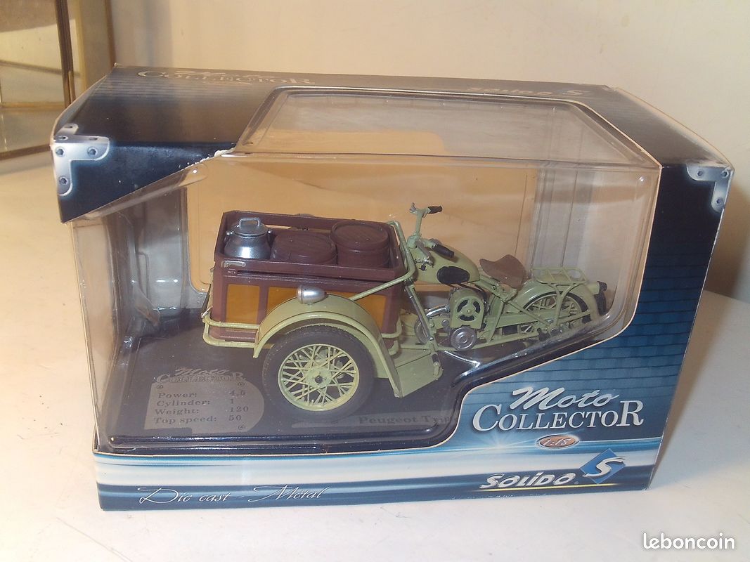 Solido 118307 - Peugeot Triporteur 55 TN (échelle 1:18, Miniature Occasion)