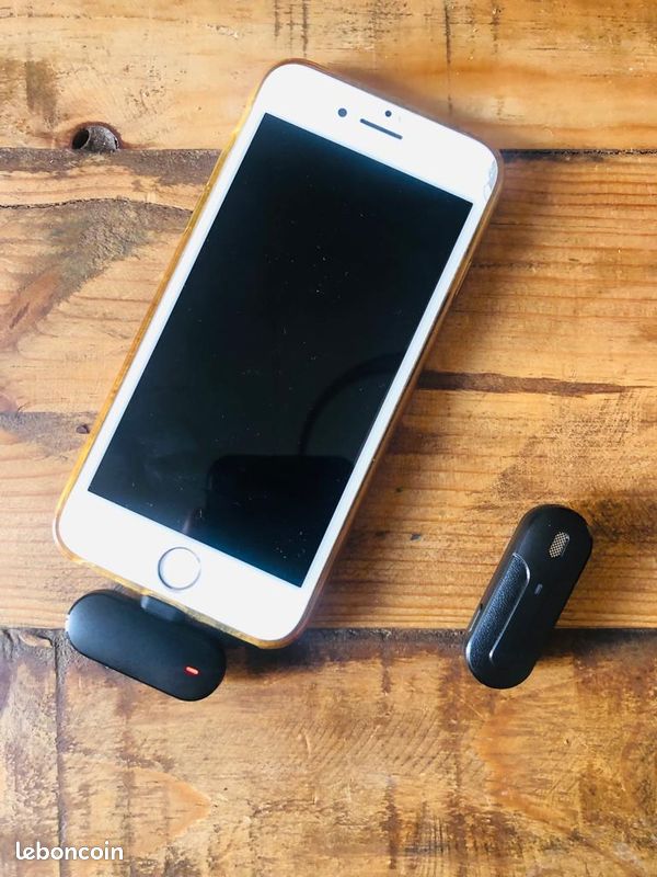 OSA Micro Cravate pour téléphone avec étui de Chargement et émetteur