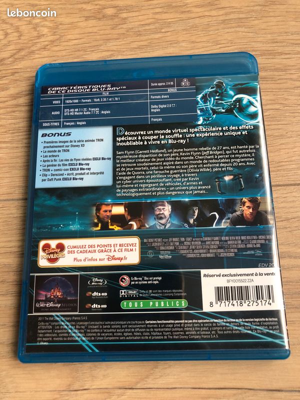 Blu-ray : Tron L'Héritage (image 2)