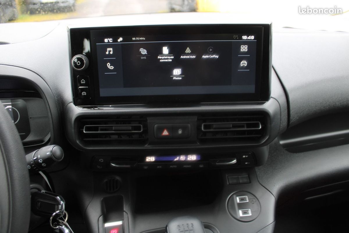 Fiat DOBLO AFFAIRE "5 PLACES" XL HDI 100 CV GPS VIA CAMÉRA FULL LED I-COKPIT TVA=19875E HT (image 11)