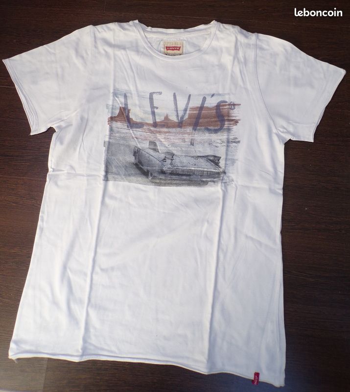 Levis levi's bermuda jean tee shirt 14 ans (image 3)