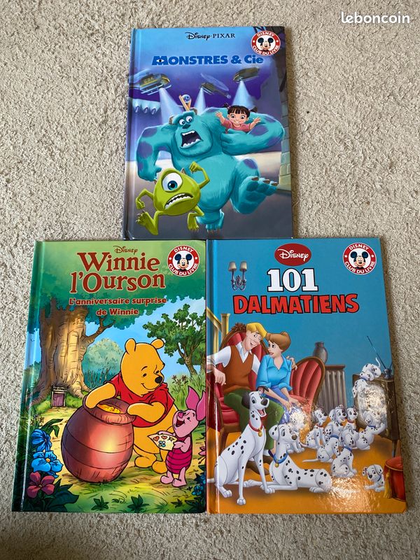 Lot de 3 livres Disney (image 1)