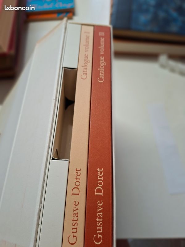 3540:Gustave Doret Catalogue Des Oeuvres Textes Et Documents 2 Volumes Coffret 1990 (image 1)