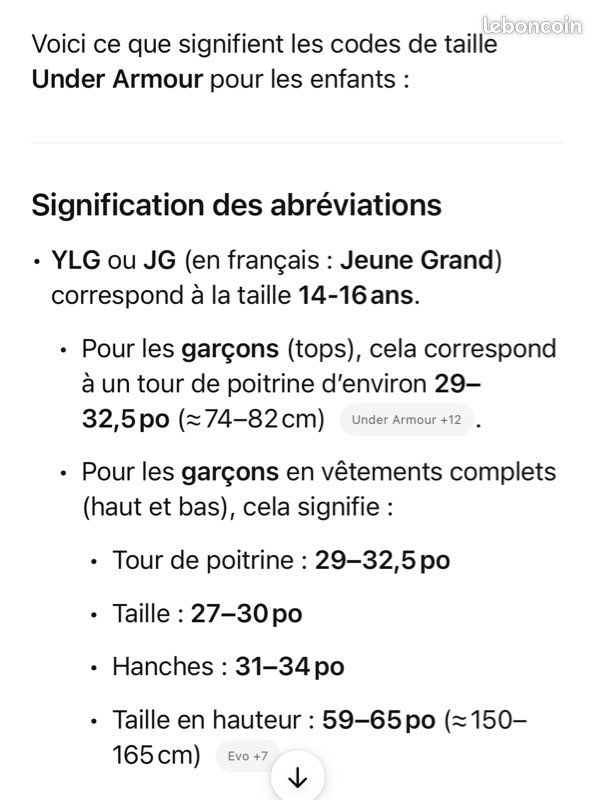 Enfant Taille Vetement 12 Ans Tour De Taille Vetement 14 Ans En Cm