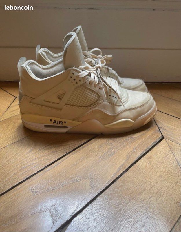 Jordan 4 off white (image 1)