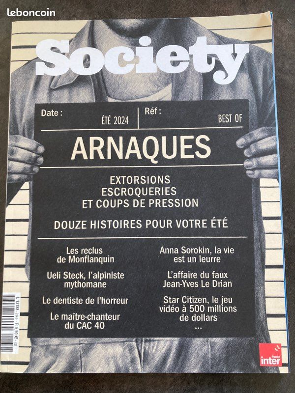 Magazine Society Spécial arnaques (image 1)