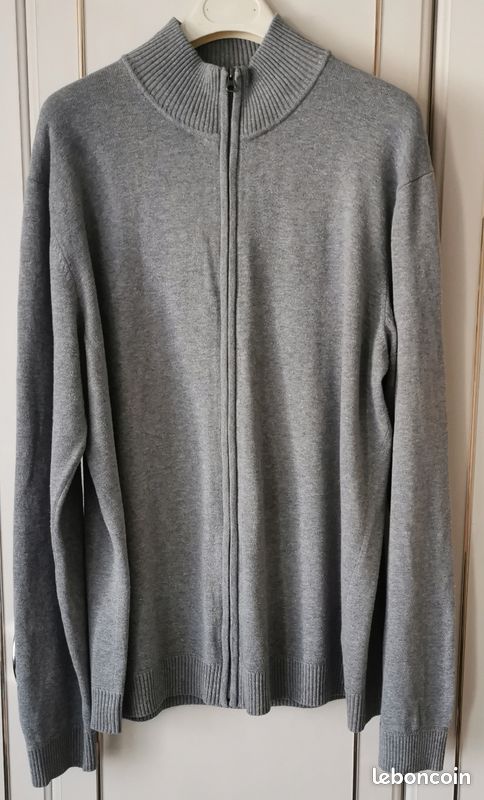 Gilet gris (image 1)