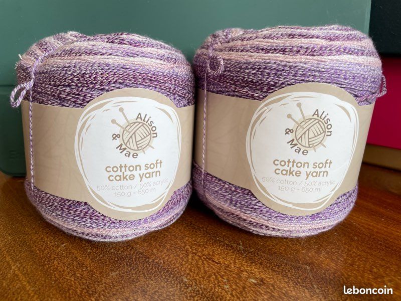 Laine 50% coton Cake Soft Yarn (image 1)