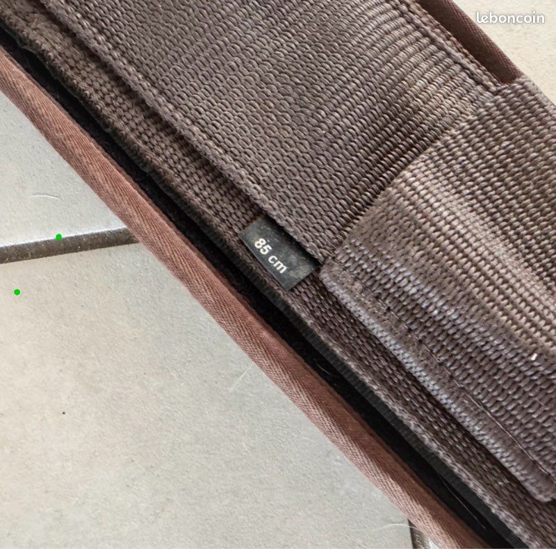 Ensemble de sangles d'éperons Western pour homme, cuir usé, marron