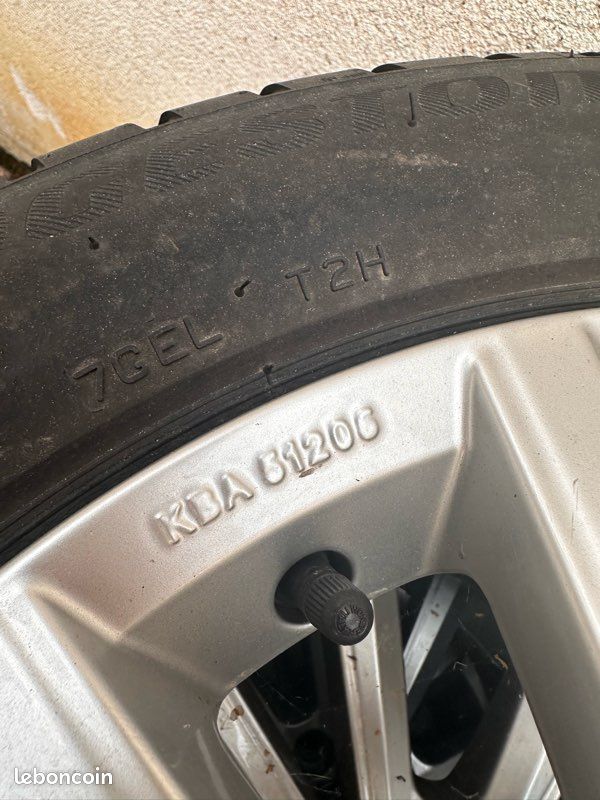 4 jantes alu Volkswagen Merano 16” d’origine (image 3)