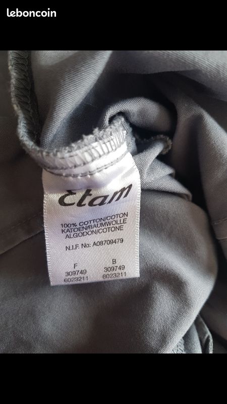 Veste grise etam 42 (image 4)