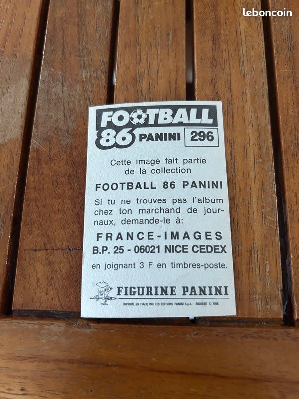 16 Images Panini Foot 1986 – Équipe Complète Strasbourg – Autocollants Vintage
