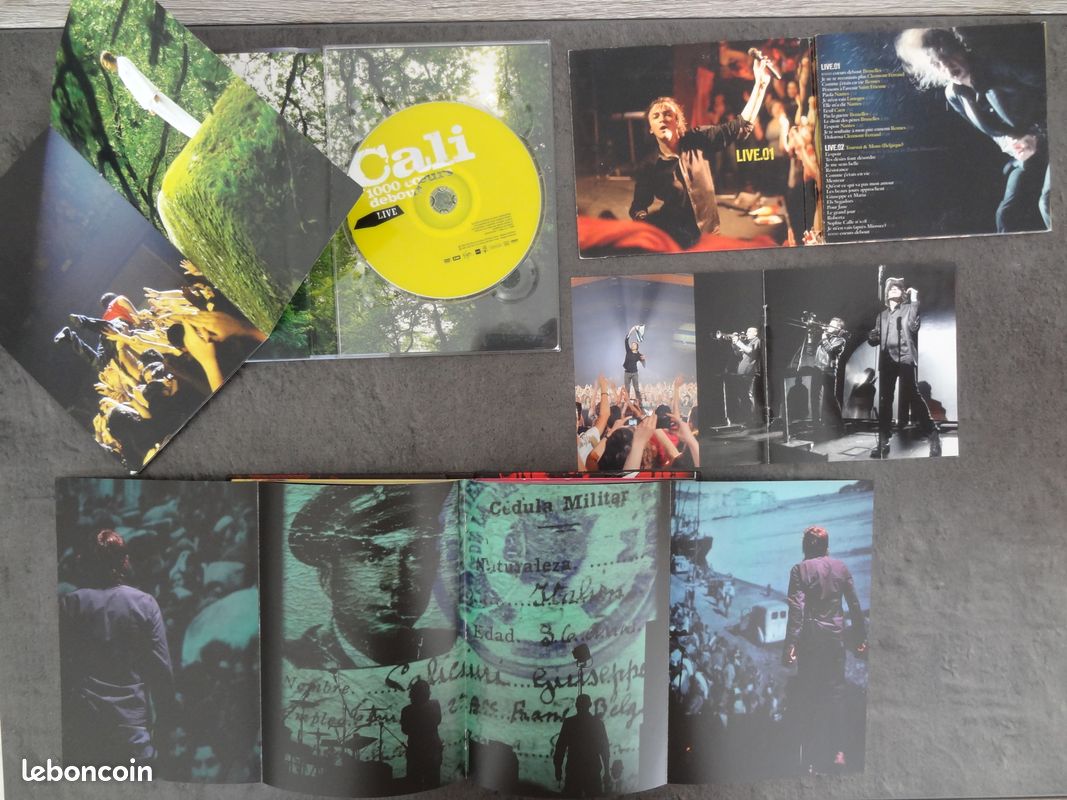 CALI lot de 6 DVD et 3 CD et livre et livret poster et cartes (image 5)
