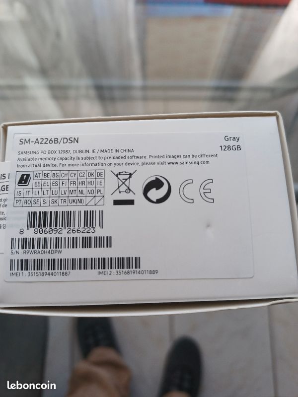 Avendre samsung galaxy a22 5g (image 2)