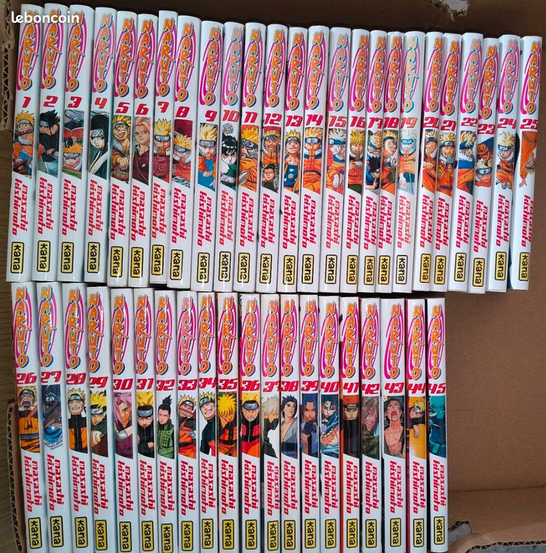 Mangas Naruto tomes 1 à 45 (image 1)