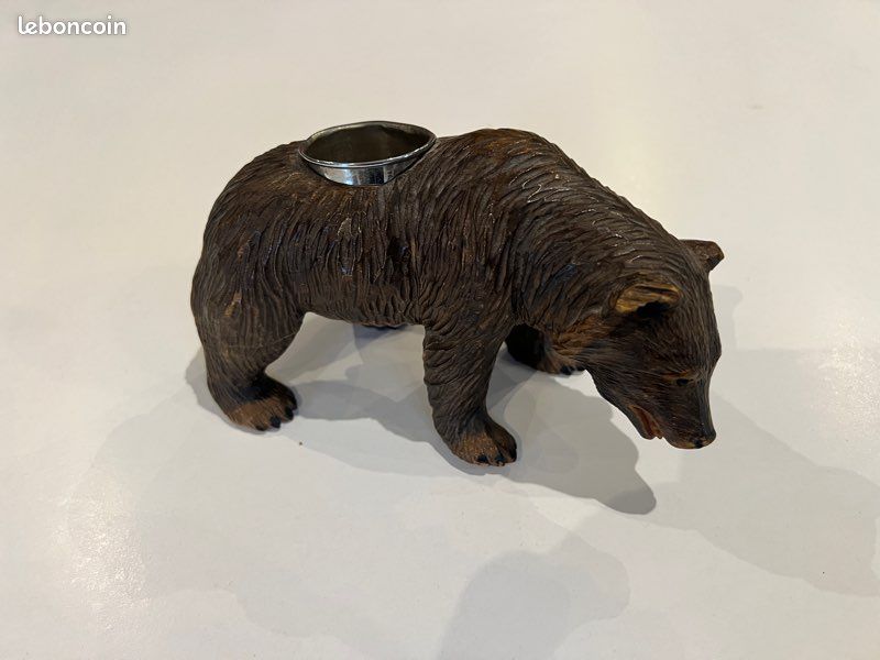 Ours foret noire en bois (image 7)