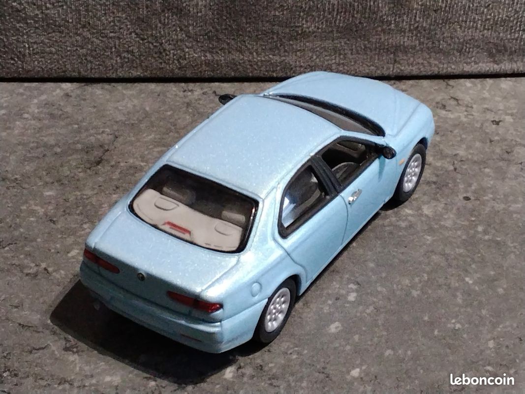 Modèle Réduit Solido 1:43 Alfa Romeo 156 Rallye #4 Larini - Référence 4653, Occasion, échelle 1/43