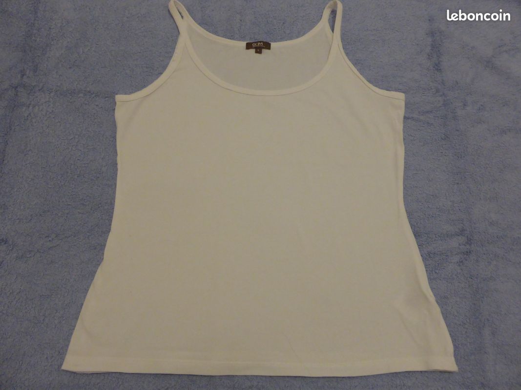 Top Blanc GRAIN DE MALICE T 38/40 (image 1)