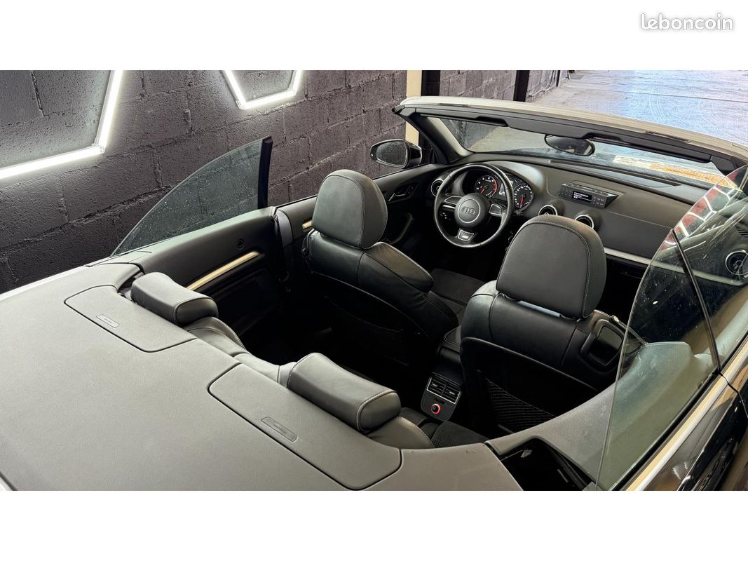 AUDI A3 Cabriolet 1.8 TFSI - 180 - BV S-Tronic 7 8V CABRIOLET S Line PHASE 1 (image 6)