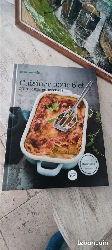 Livre Thermomix cuisine pour 6 et + (image 1)