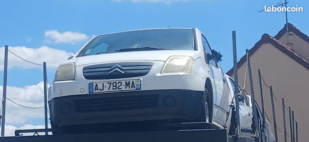 CITROËN C2 1.4 HDi 68cv - Gris 2005, Bleu & Vert 2003, Blanche 2006 (image 5)