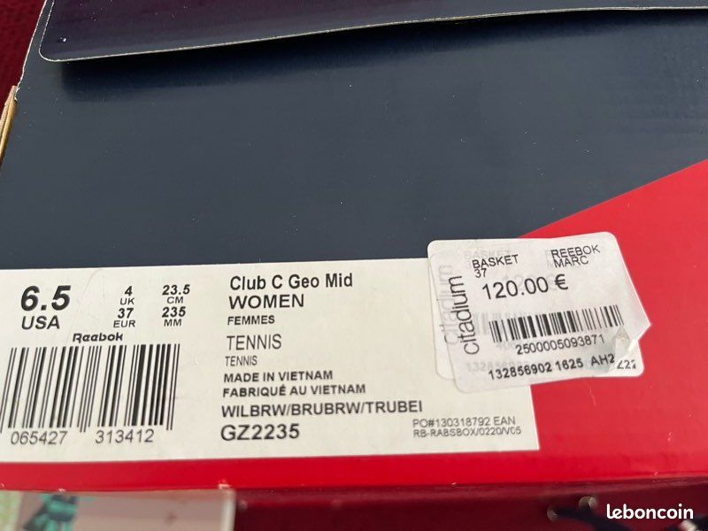 Baskets Reebok Citadium (image 10)