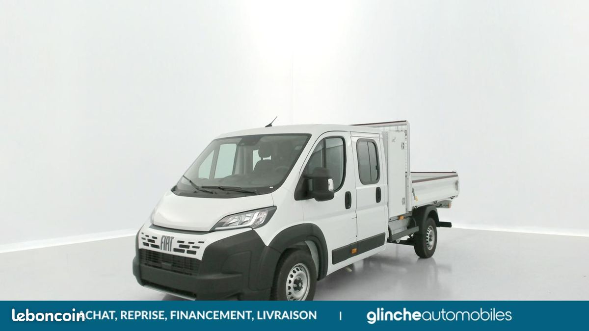 Fiat Ducato CA L4 3.5t Maxi 2.2 180ch Heavy Duty Benne Aluminium + Coffre JPM (image 3)