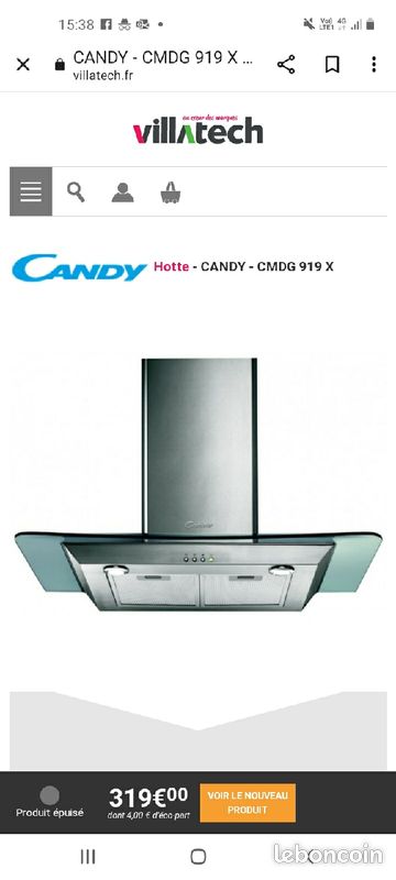 Hotte candy 90cm (image 3)