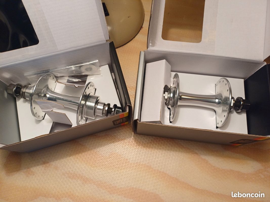 Moyeux Piste Miche Primato Argent - Grand Bride Fixie - 32 Trous - Neuf